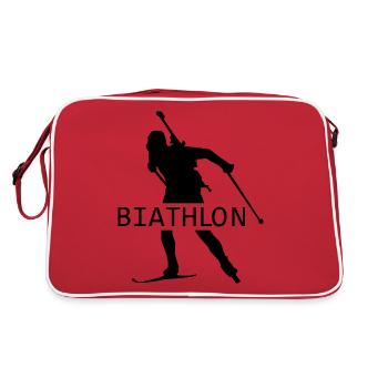 Biathlon - Retro Bag - red/white - Back