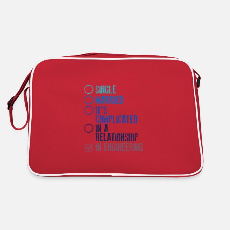 Engineer Gift It's Complicated In Engineering Retro Bag