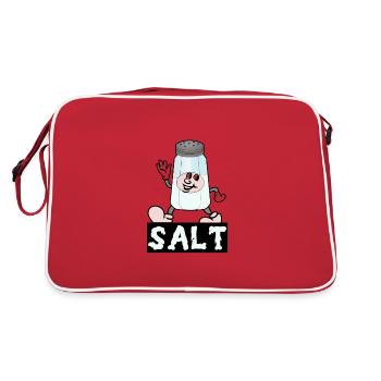 Kawaii Salt Shaker Halloween Costume Meilleur Ami - Sac Retro - rouge/blanc - Dos