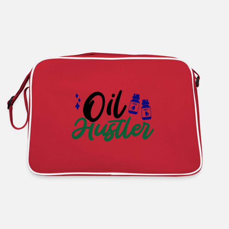 Oil Hustler Geschenk Fun Ätherische Öle Geschenk Retro Tasche