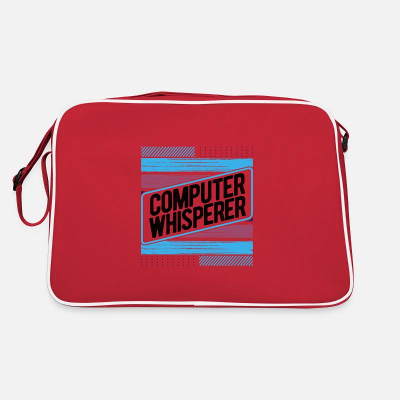 Computerflüsterer Geschenkcomputer Geschenkcomputer Retro Tasche