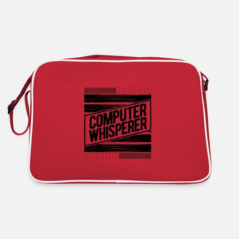 Computerflüsterer Geschenke Computer Geschenk Computer Retro Tasche