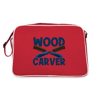 Sculpteur sur bois Bois croisé Outils de menuiserie - Sac Retro - rouge/blanc - Dos