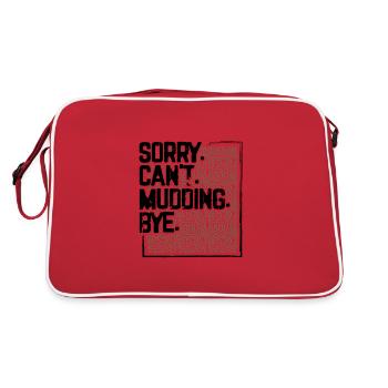 Mudder Gifts Sorry Can’t Mudding Bye Funny 4x4 - Sac Retro - rouge/blanc - Dos