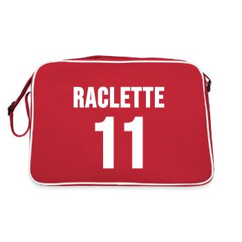 Raclette 11 best Swiss footballer - Retro Bag - red/white - Back