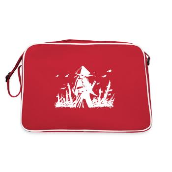 Samouraï - Sac Retro - rouge/blanc - Dos