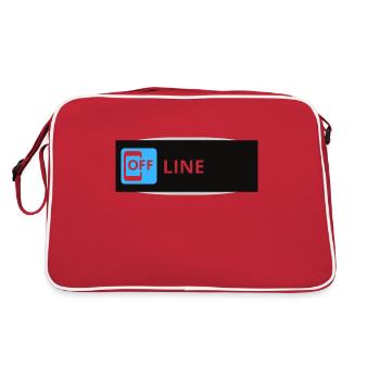 OFF LINE - Retro Bag - red/white - Back