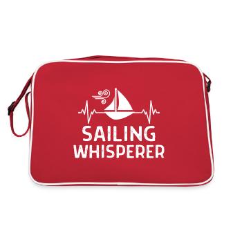 Sailor Sailor Sailor Captain Gift Dictons - Sac Retro - rouge/blanc - Dos