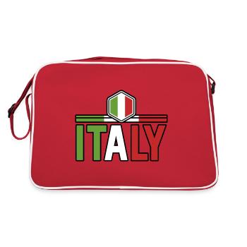 Italie Italien Italien Italie - Sac Retro - rouge/blanc - Dos