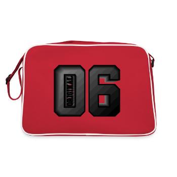 20TH BIRTHDAY 2006 ORIGINAL 06 - Retro Bag - red/white - Back