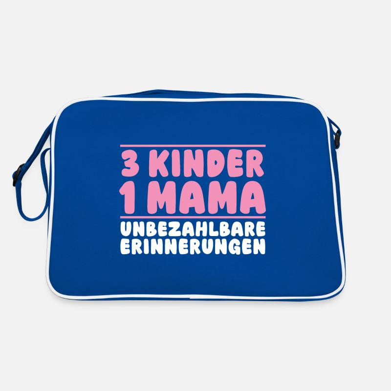 Mama Von 3 Kindern Retro Tasche