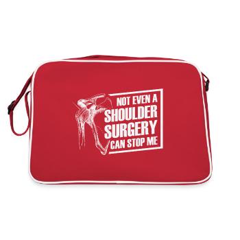 Shoulder Surgery Replacement Shoulder - Retro Bag - red/white - Back