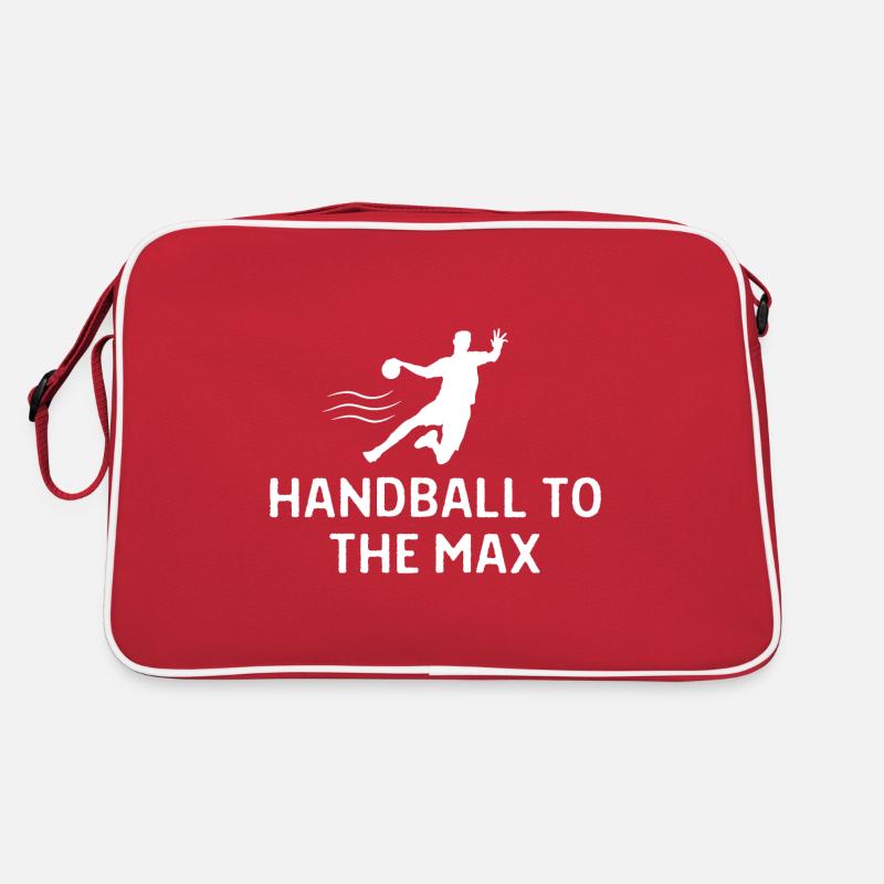 Handball Handball Player Saying Gift Retro Bag