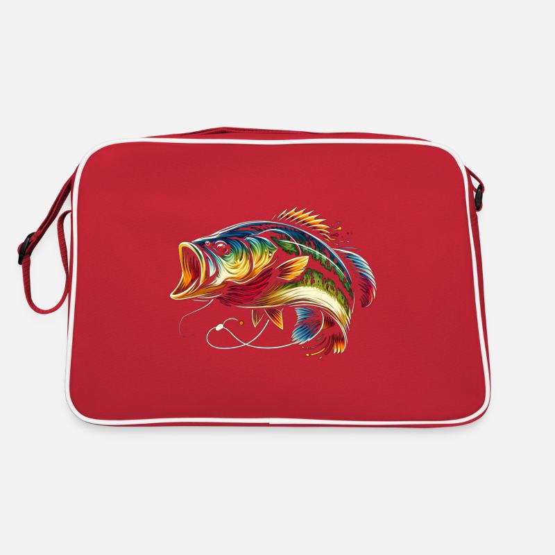 Bass Fish Retro Bag