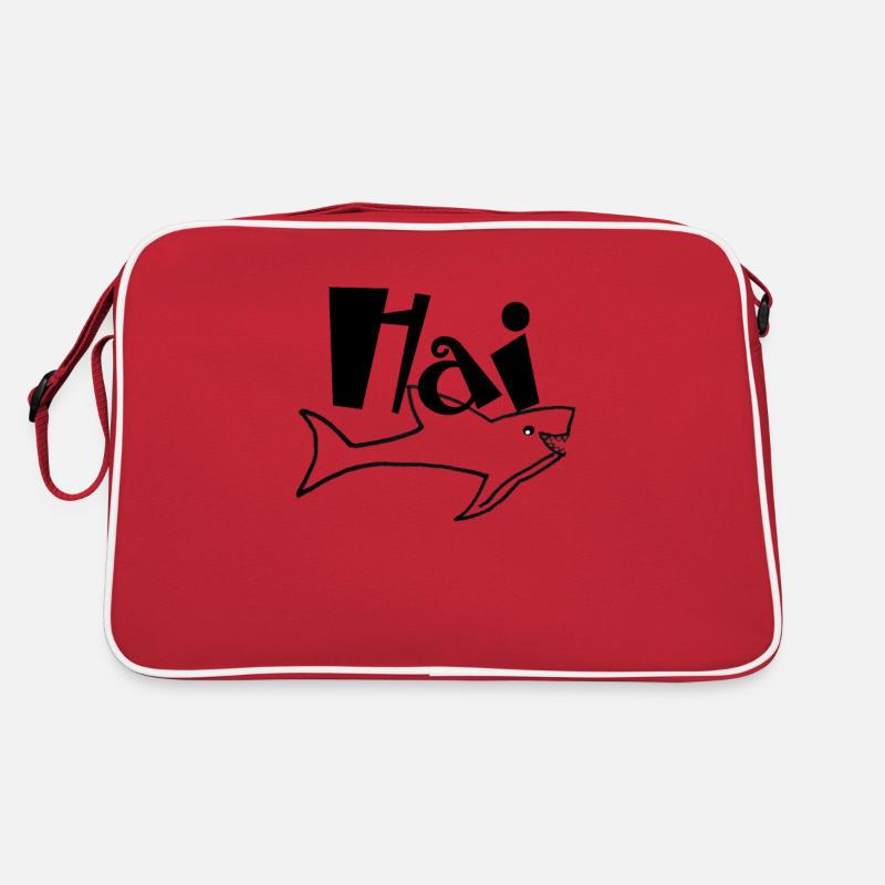 Shark, cadeau de requin Sac Retro