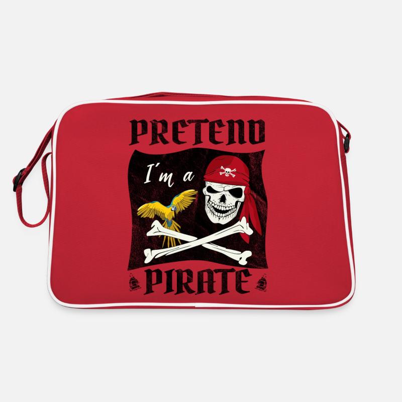 Pretend I'ma Pirate Retro Bag