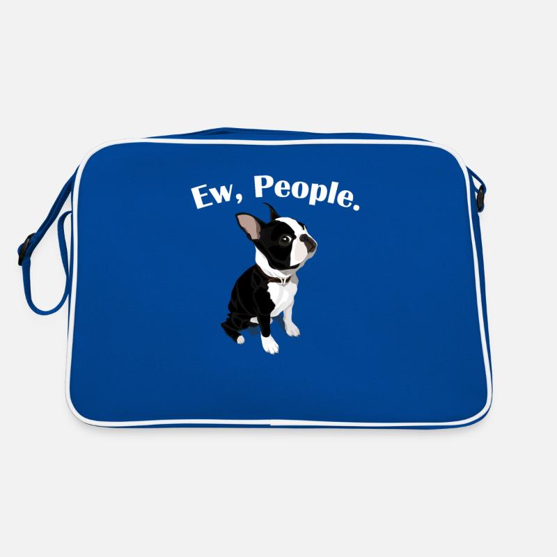 Boston Terrier Retro Tasche