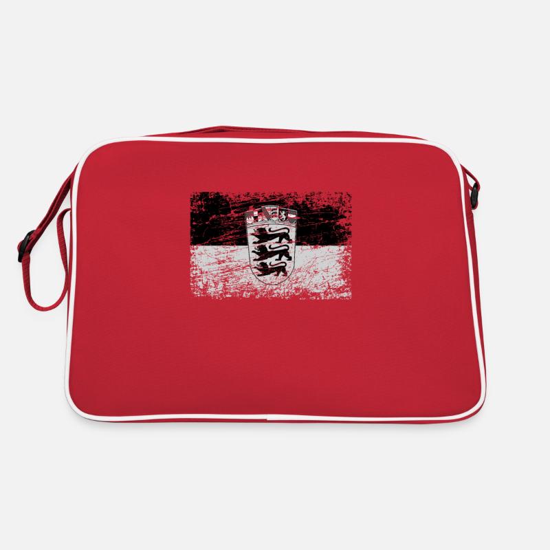 Bade-Wurtemberg Drapeau drapeau Sac Retro