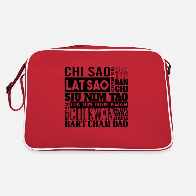 Kampfkunst Retro Tasche