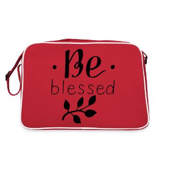 Soyez béni - Sac Retro - rouge/blanc - Dos
