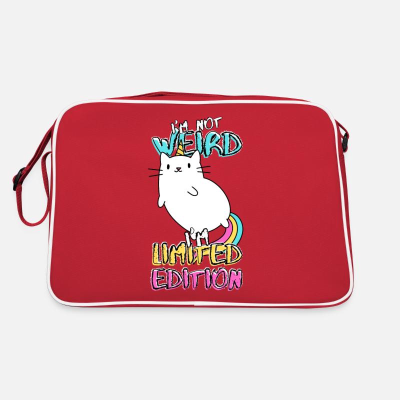 Kittycorn Cartoon Unicorn Cat - Limited Edition Retro Bag