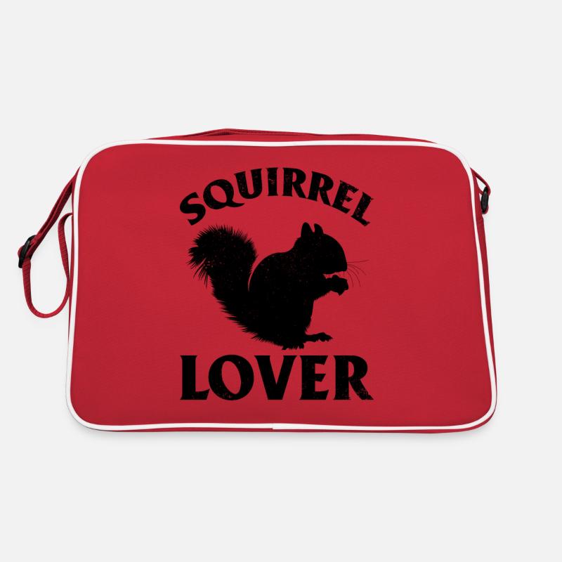 Squirrel Lover Cool Squirrel Retro Bag