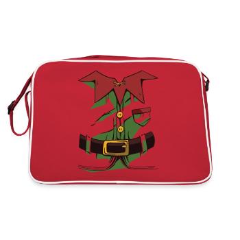 Joyeux Noël Noël Noël - Sac Retro - rouge/blanc - Dos