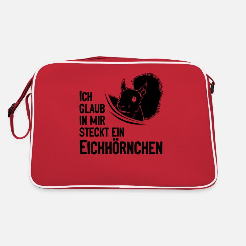 Eichhörnchen - Ich Glaub In Mir Steckt Ein Retro Tasche