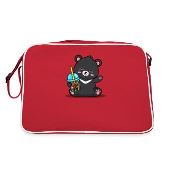 Taiwan - Sac Retro - rouge/blanc - Dos