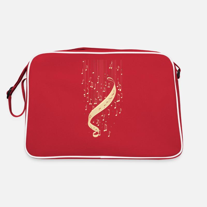 Music Feelings Notes Retro Bag