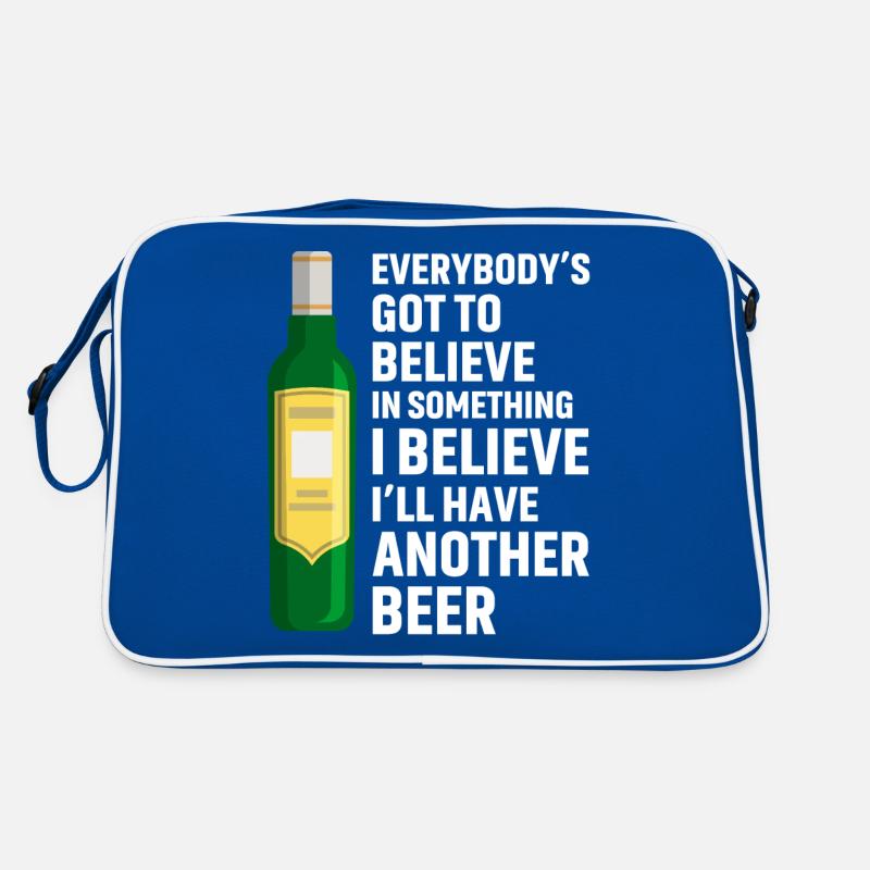 Drôle De Bière Dire Alcool Sac Retro