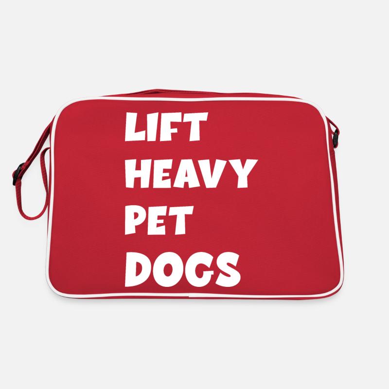 Soulever des chiens de compagnie lourds Sac Retro
