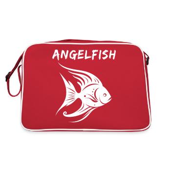 Angelfish - Retro Bag - red/white - Back