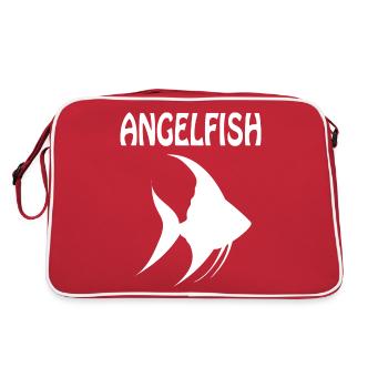 Angelfish - Retro Bag - red/white - Back