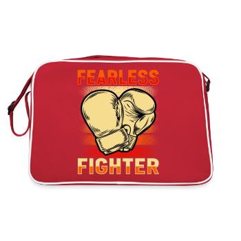 Combattant intrépide - Sac Retro - rouge/blanc - Dos