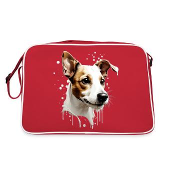 MIGNON JACK RUSSEL TERRIER - Sac Retro - rouge/blanc - Dos