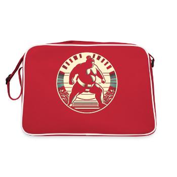 Sumo - Retro Bag - red/white - Back
