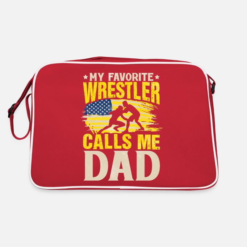 Mon lutteur préféré m’appelle papa Sac Retro