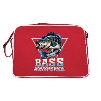 Achigan Whusperer - Sac Retro - rouge/blanc - Dos