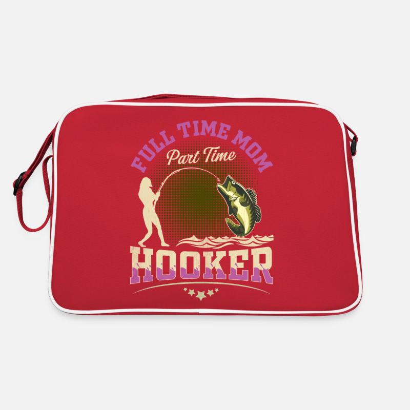 Vollzeit Mama Teilzeit Hook Retro Tasche