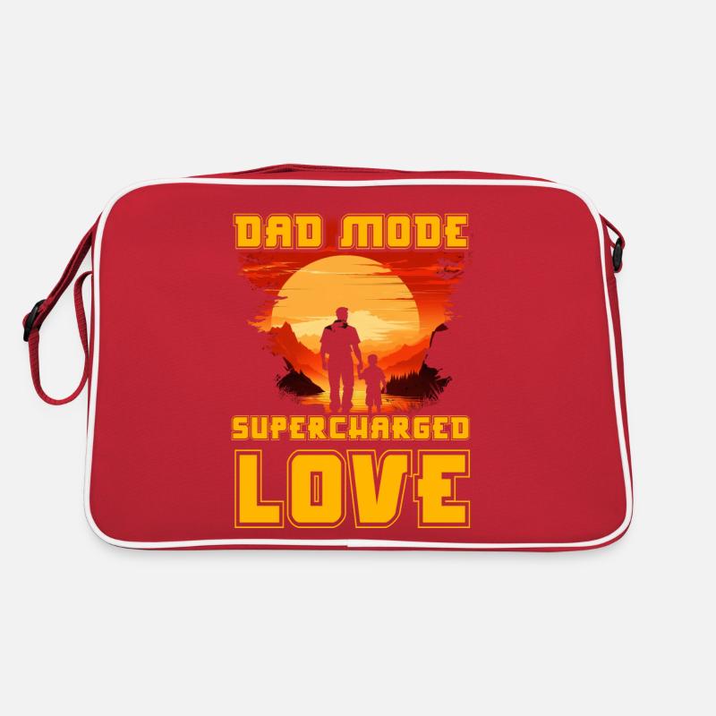 Mode papa Amour suralimenté Sac Retro