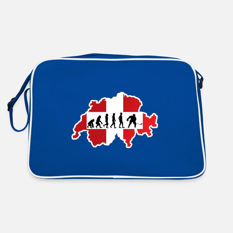 Eishockey Evolution Schweiz Retro Tasche
