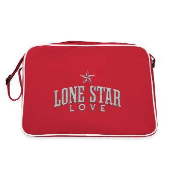 Lone Star Love - Retro Bag - red/white - Back