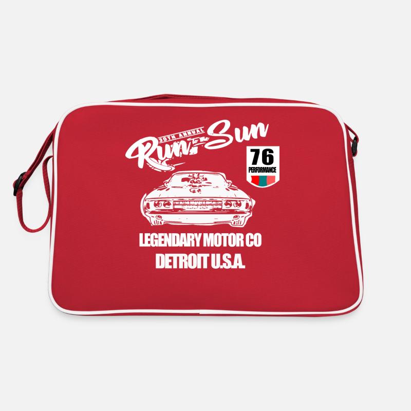 Patch Muscle Car Sac Retro