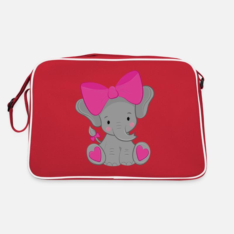 Elefant Retro Tasche