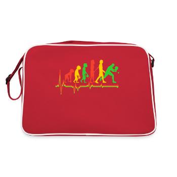 Ping Pong Cadeau tennis de table Cadeau Ping Pong - Sac Retro - rouge/blanc - Dos