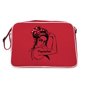 Psychiatre Rosie The Riveter - Sac Retro - rouge/blanc - Dos