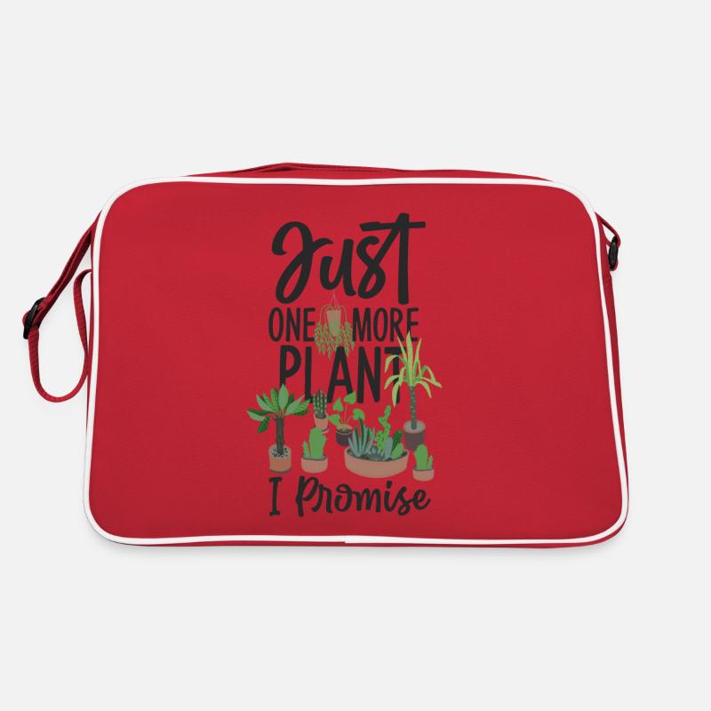 Gärtner Pflanzen Retro Tasche