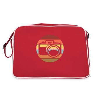 Photographie photographique Photo Photo - Sac Retro - rouge/blanc - Dos