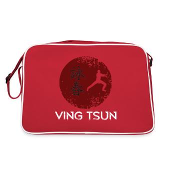 Ving Tsun Sports de combat - Sac Retro - rouge/blanc - Dos